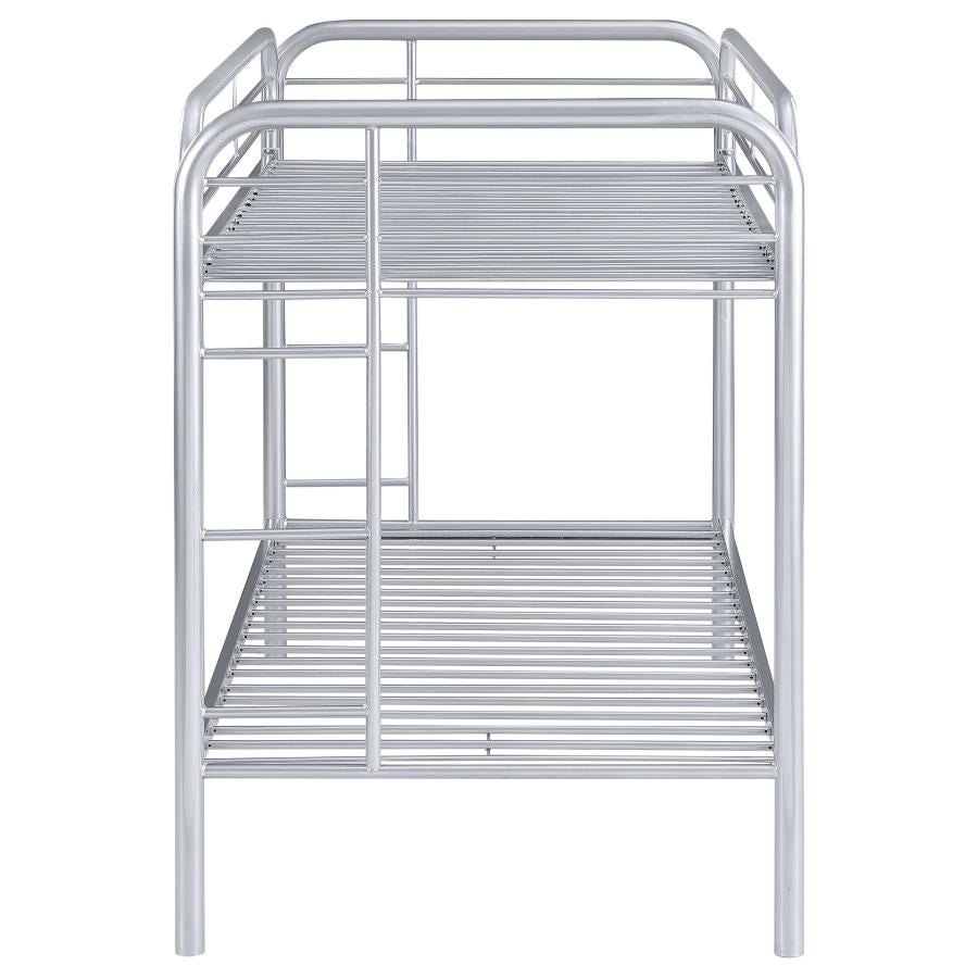 Morgan Silver Twin / Twin Bunk Bed