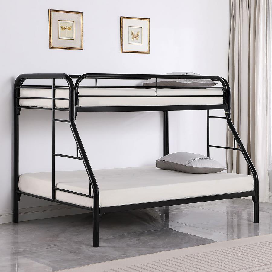 Morgan Black Twin / Full Bunk Bed