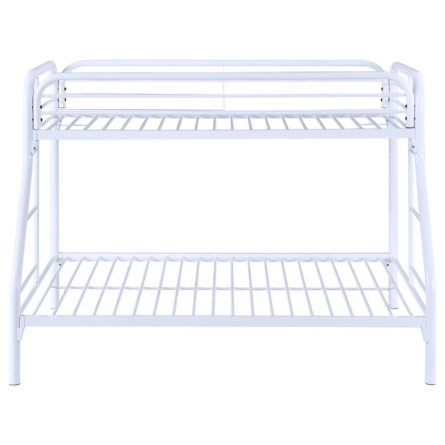 Morgan White Twin / Full Bunk Bed