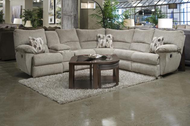 Elliott Sectional Lay Flat Reclining RSF