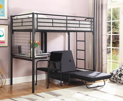 Jenner Black Futon Pad