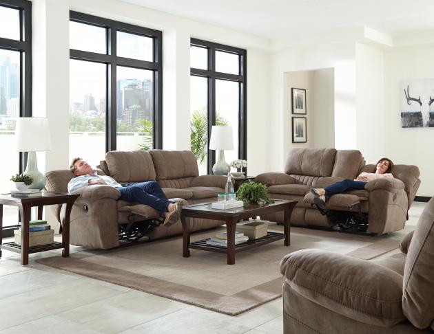 Reyes Power Lay Flat Reclining Sofa
