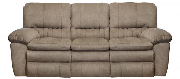 Reyes Power Lay Flat Recl Console Loveseat w/Storage &amp; Cupholders