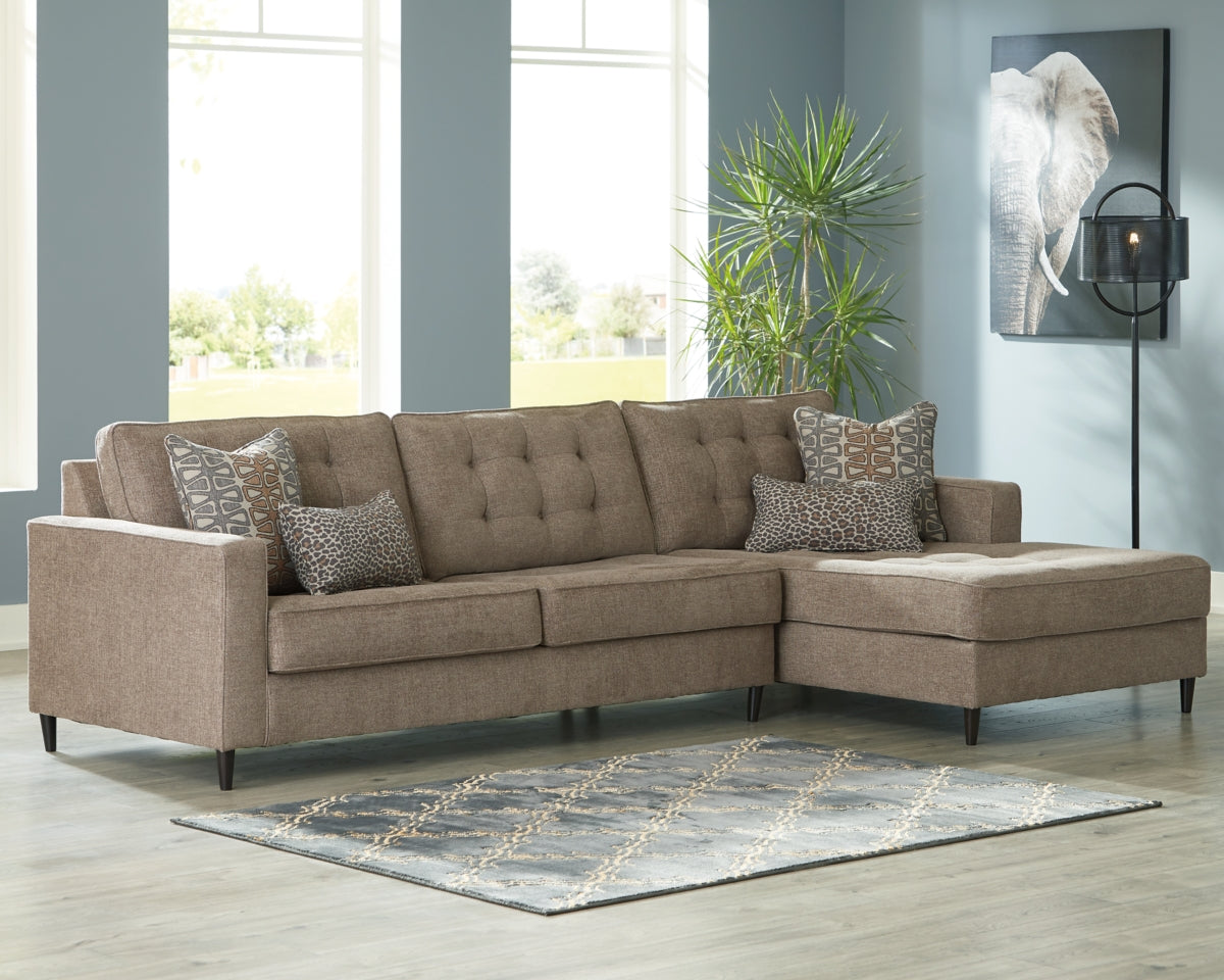 Flintshire 2-Piece Sectional with Ottoman - PKG001030