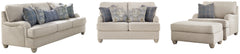 Traemore Sofa, Loveseat, Chair and Ottoman - PKG001041