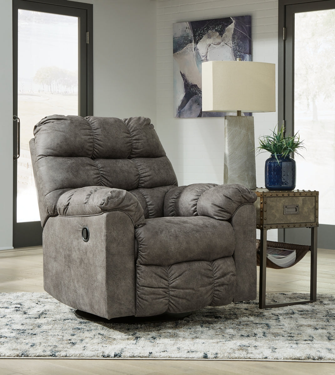 Derwin Sofa, Loveseat and Recliner