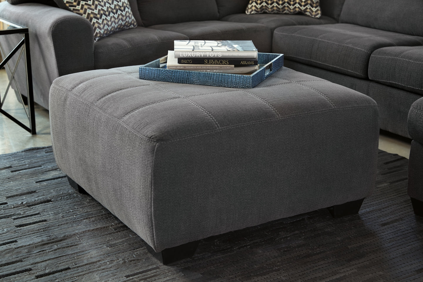 Ambee 3-Piece Sectional with Ottoman - PKG010935