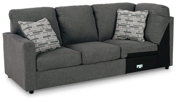 Edenfield 3-Piece Sectional with Ottoman - PKG014852