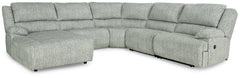 McClelland 5-Piece Reclining Sectional with Chaise - 29302S5