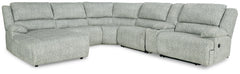 McClelland 6-Piece Reclining Sectional with Chaise - 29302S6