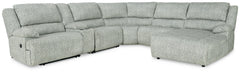 McClelland 6-Piece Reclining Sectional with Chaise - 29302S8