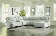 McClelland 6-Piece Reclining Sectional with Chaise - 29302S8