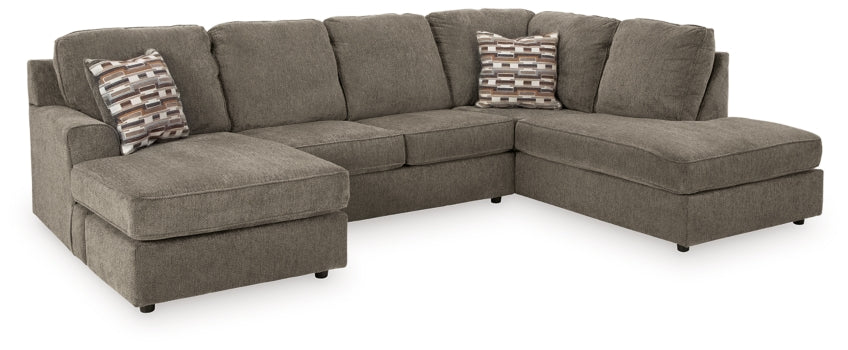 O'Phannon 2-Piece Sectional with Ottoman - PKG014855