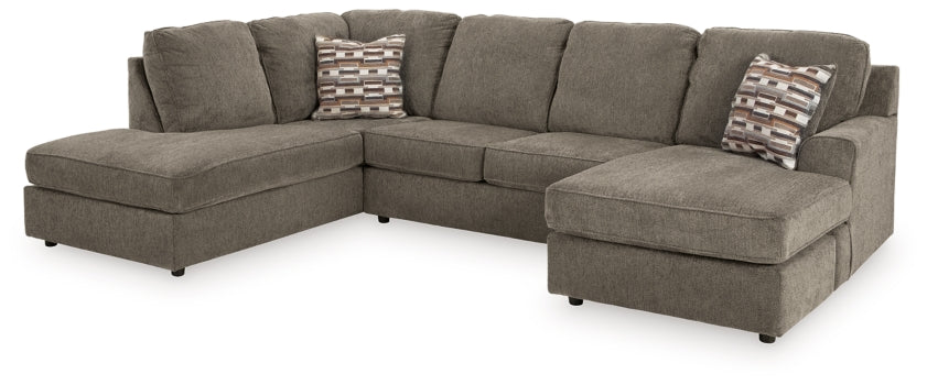 O'Phannon 2-Piece Sectional with Ottoman - PKG014856