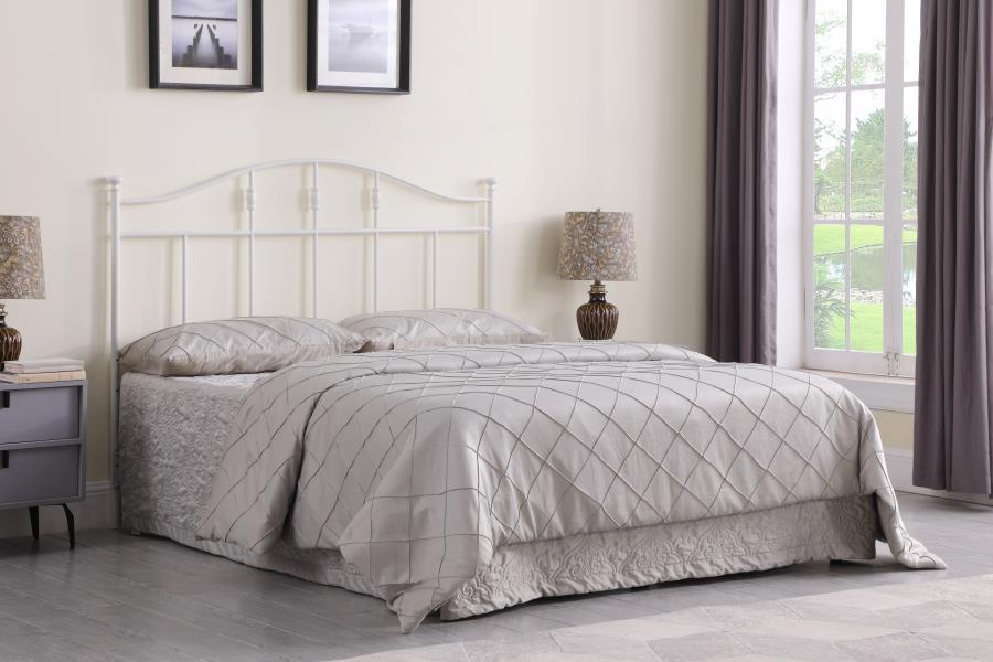 Loane White Queen / Full Headboard