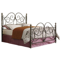 London Brown Queen Headboard / Footboard