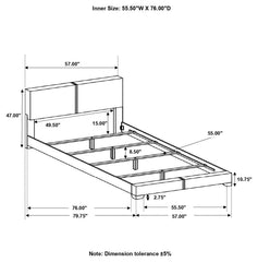 Conner Black Full Bed
