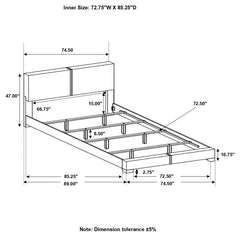 Conner Brown California King Bed