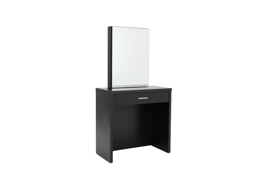 Harvey Brown Vanity Table & Mirror