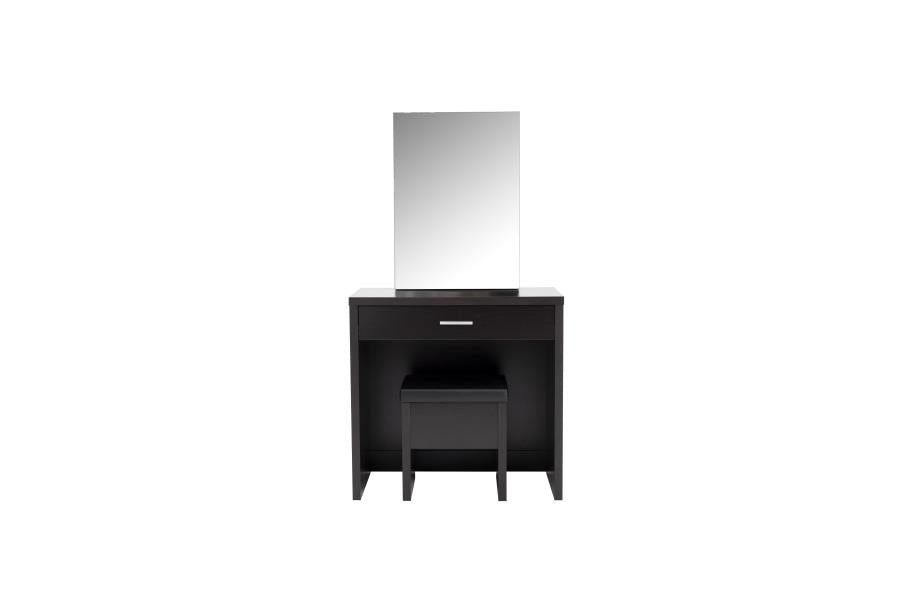 Harvey Brown Vanity Table & Mirror