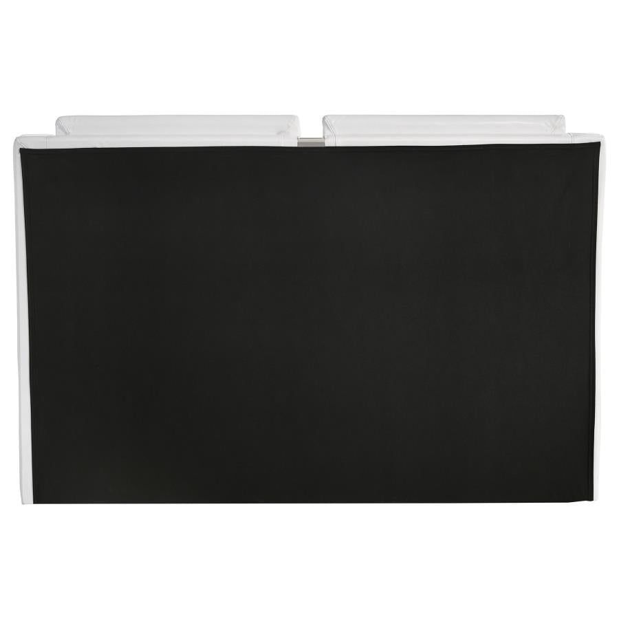 Jeremaine White Eastern King Bed