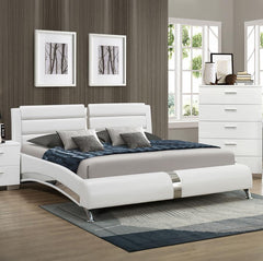 Jeremaine White Queen Bed