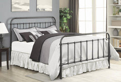 Livingston Brown Eastern King Bed