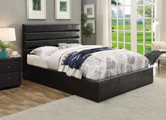 Riverbend Black Eastern King Storage Bed