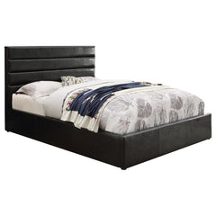 Riverbend Black Eastern King Storage Bed