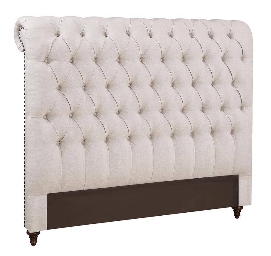 Devon Beige Eastern King Headboard