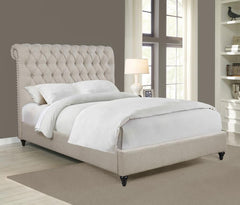 Devon Beige California King Bed