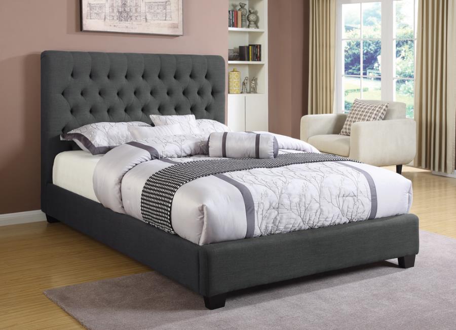 Chloe Grey Eastern King Bed