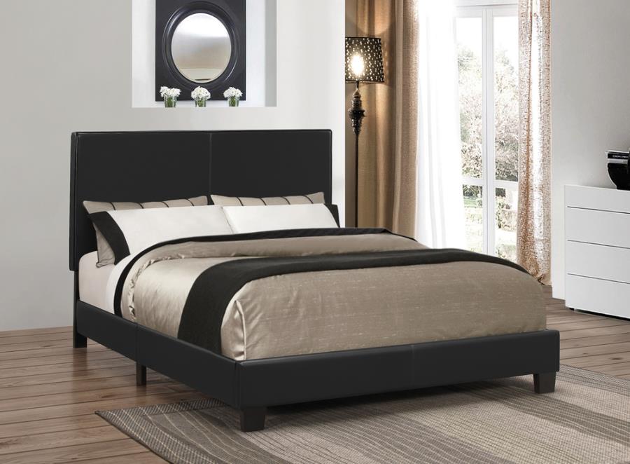 Mauve Black Queen Bed