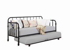 Marina Black Twin Daybed W/ Trundle
