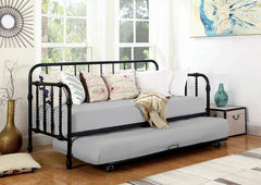 Marina Black Twin Daybed W/ Trundle