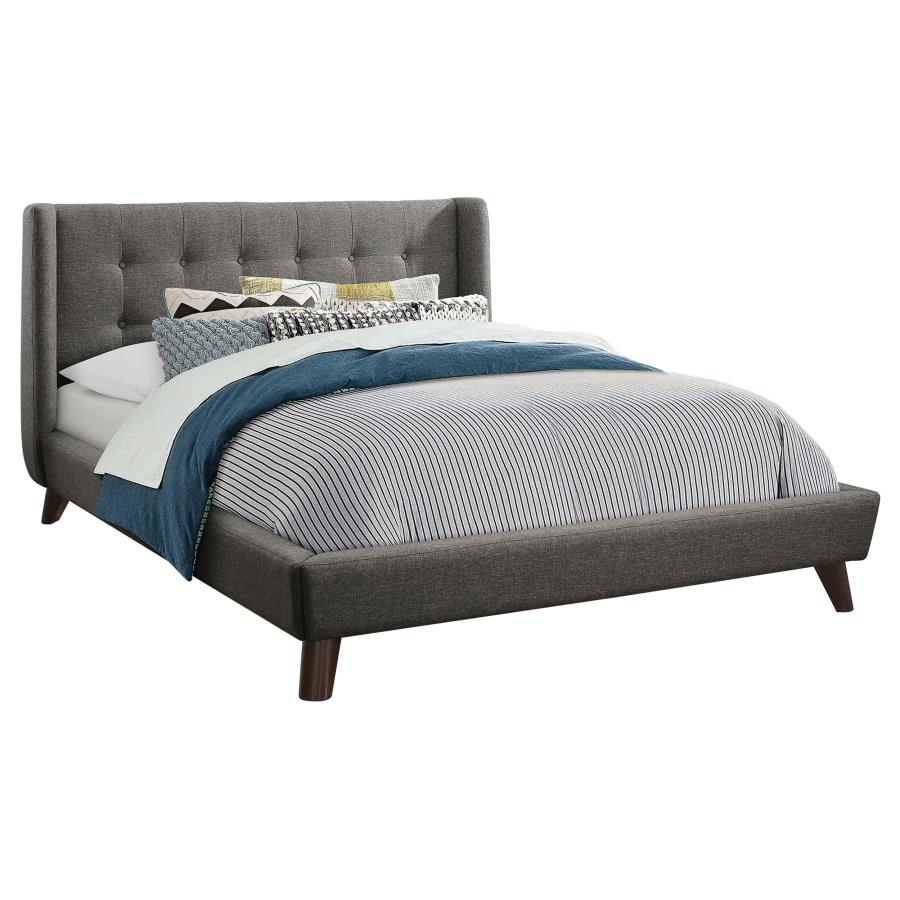 Carrington Grey Eastern King Bed