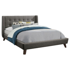 Carrington Grey Eastern King Bed