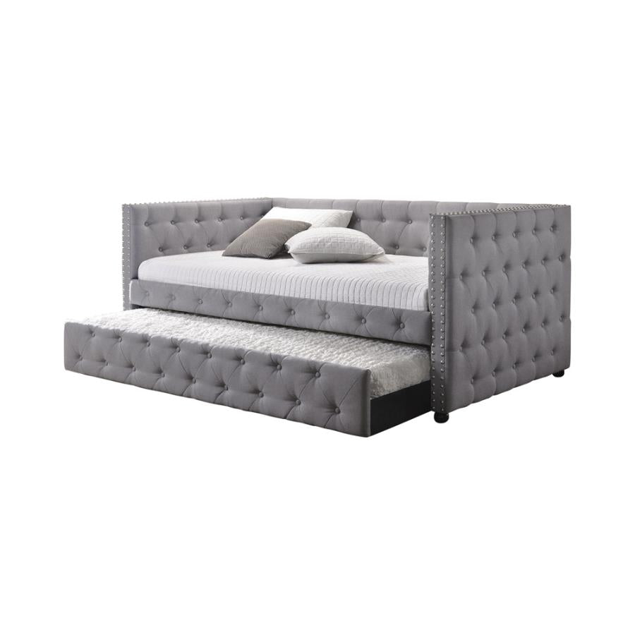Mockern Grey Twin Daybed W/ Trundle
