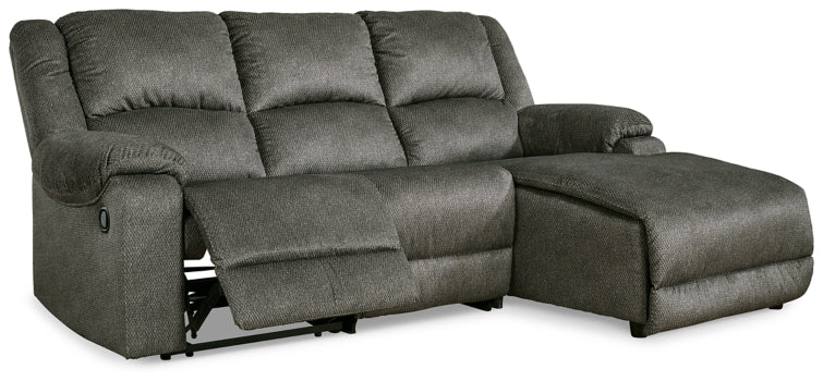 Benlocke 3-Piece Reclining Sectional with Chaise - 30402S5