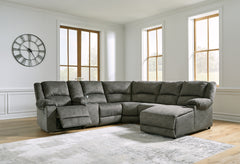Benlocke 6-Piece Reclining Sectional with Chaise - 30402S11