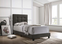 Mapes Grey Twin Bed
