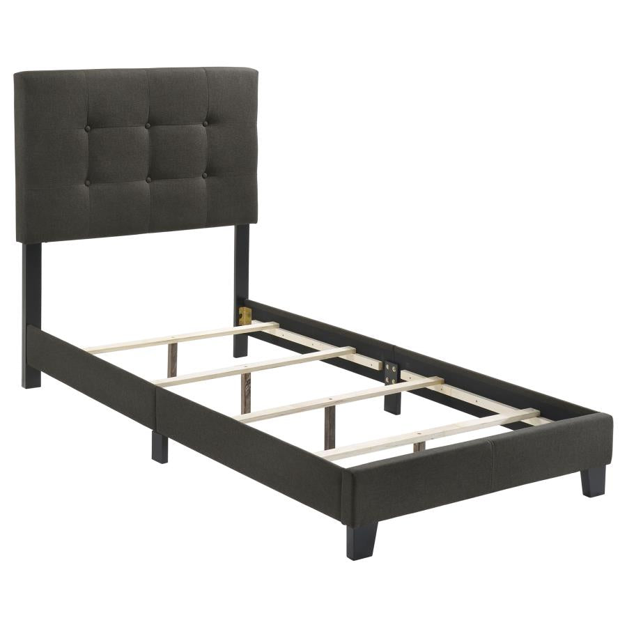 Mapes Grey Twin Bed