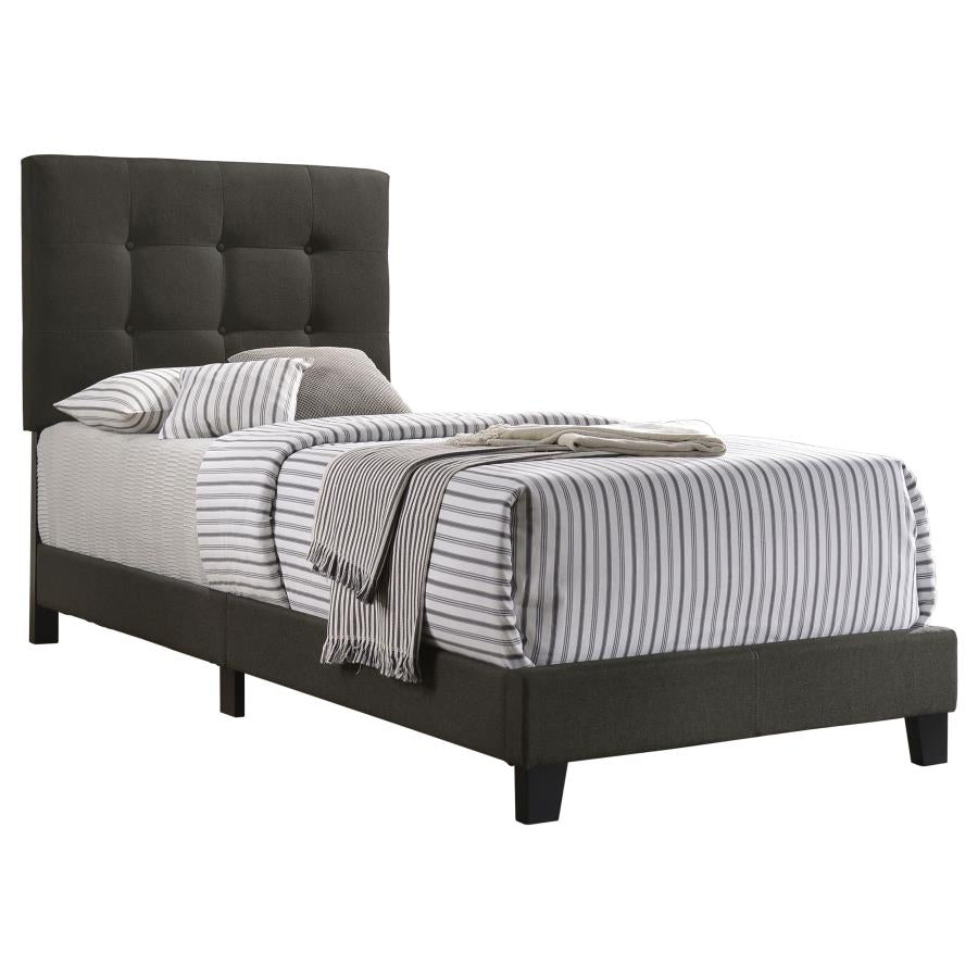 Mapes Grey Twin Bed