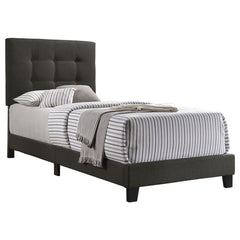 Mapes Grey Twin Bed
