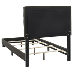 Mapes Grey Twin Bed