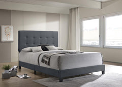 Mapes Grey Queen Bed