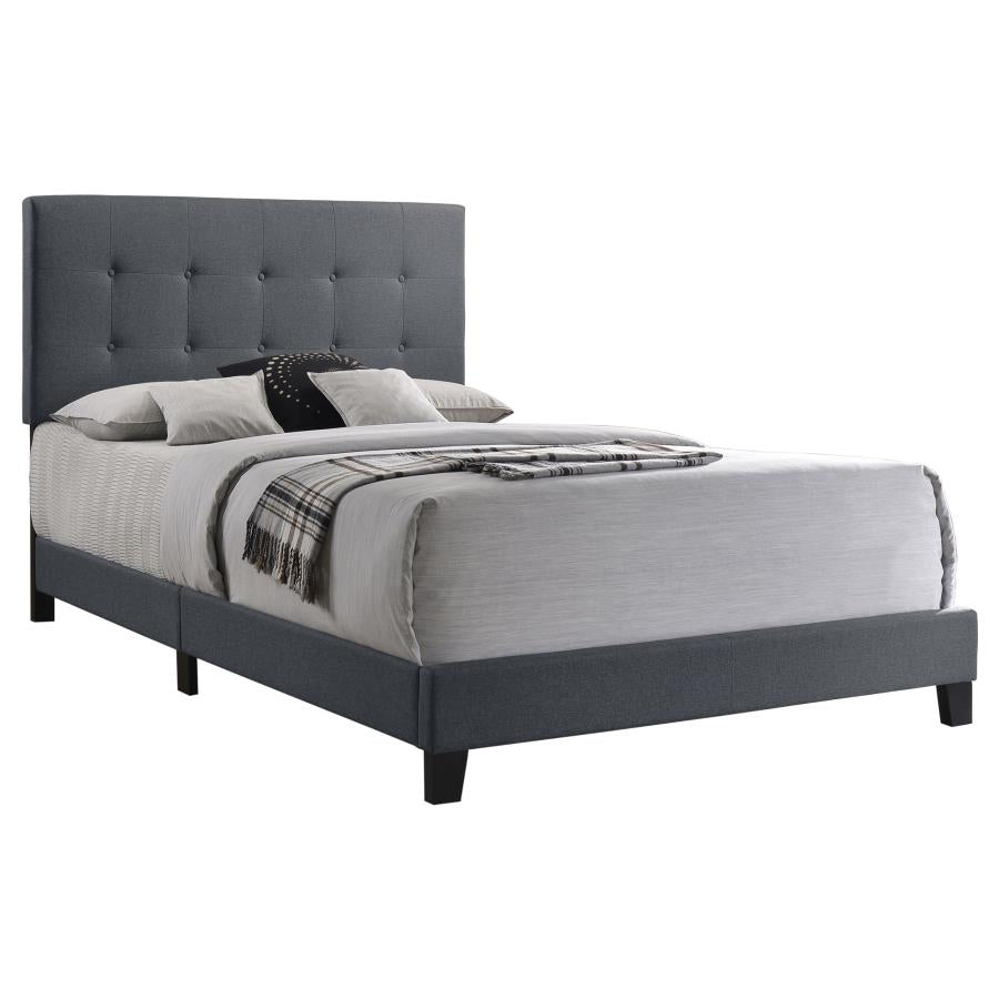 Mapes Grey Queen Bed