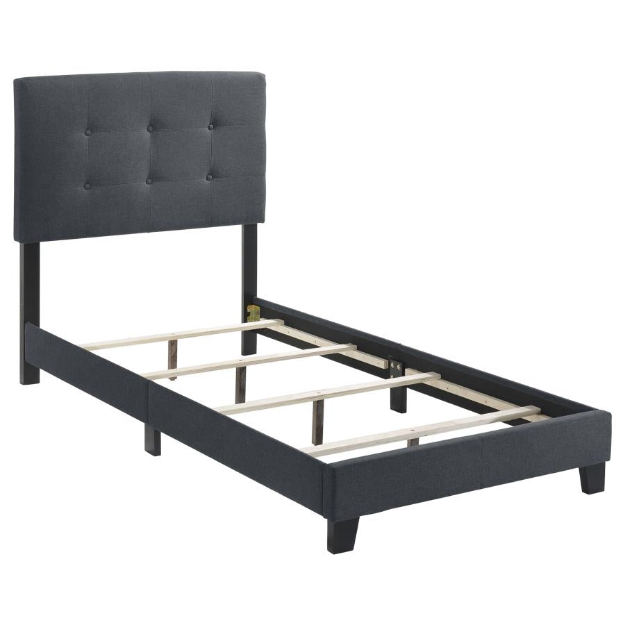 Mapes Grey Twin Bed
