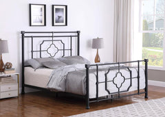 Paskay Black Queen Bed