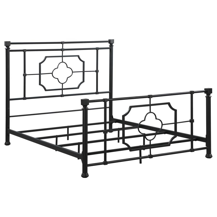 Paskay Black Queen Bed